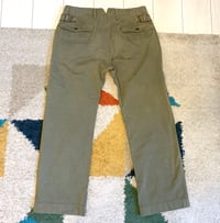 Image 8 of Shuttle Notes cotton military chinos, fit 32 x 28