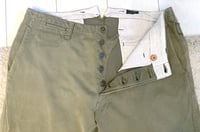 Image 5 of Shuttle Notes cotton military chinos, fit 32 x 28