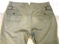 Image 7 of Shuttle Notes cotton military chinos, fit 32 x 28