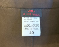 Image 3 of Vetra laboureur French-made cotton moleskin over coat, size 40 (M)