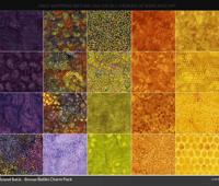 Image 2 of BONSAI 5" Charm Pack by Island Batik
