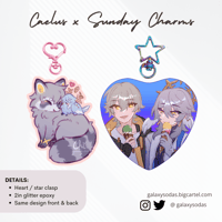 Image of Caelus + Sunday OTP Charms