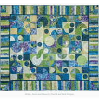 Image 4 of SURF AND SAND 5" Charm Pack by Island Batik