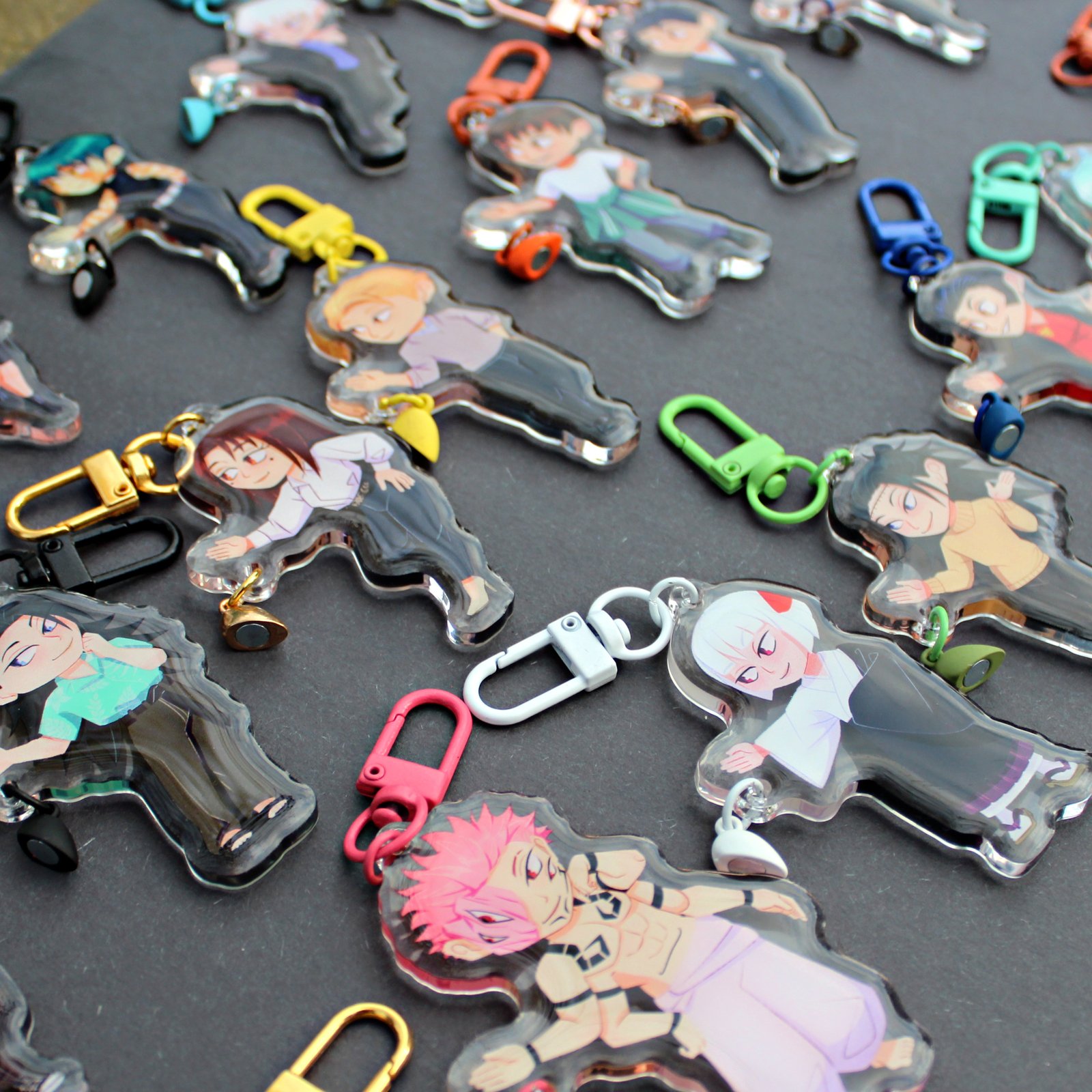 JJK Ship Heart Charms | weetlebeetle