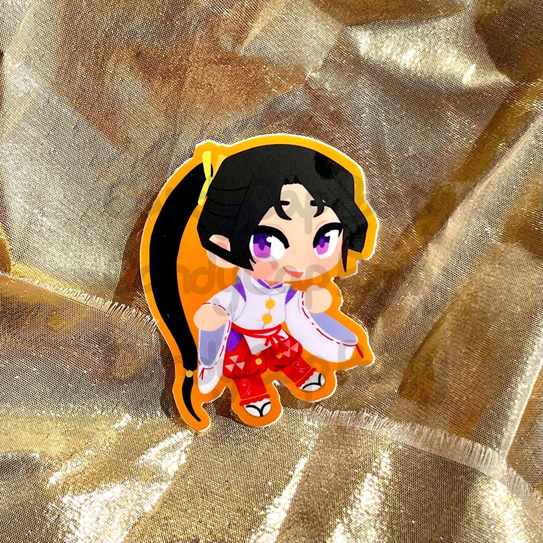 Elusive Samurai- Tokiyuki Sticker | CandyCap Party