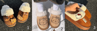 Image 1 of Hello Kitty Ugg Slippers