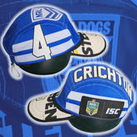 Image 2 of Canterbury Bulldogs 'Crichton' 5 Panel hat 