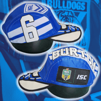 Image 2 of Canterbury Bulldogs 'Burton' 5 panel hat