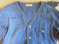 Image 2 of Japan Blue jeans Momotaro indigo dyed sashiko jacket, size M (fits slim)