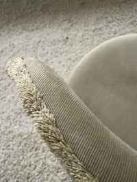 Image of Petit fauteuil crapaud velours vert