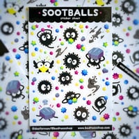 Image 2 of Sootballs Transparent Sticker Sheet