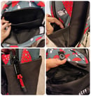 Image 2 of 🍄 NEFF Microdose Mushroom Structure Backpack - Amanita - Cottagecore Daily Bag