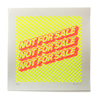 Not for sale 