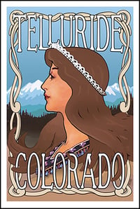 Image 1 of Telluride poster - 16x24 - P0062