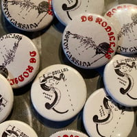 De Rodillas buttons