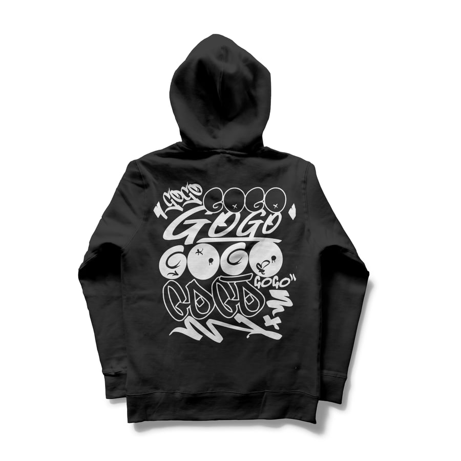 Image of LOVE DC GOGO Graffiti Hoodie