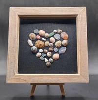 COASTAL SEASHELL  HEART ***FREE POSTAGE***