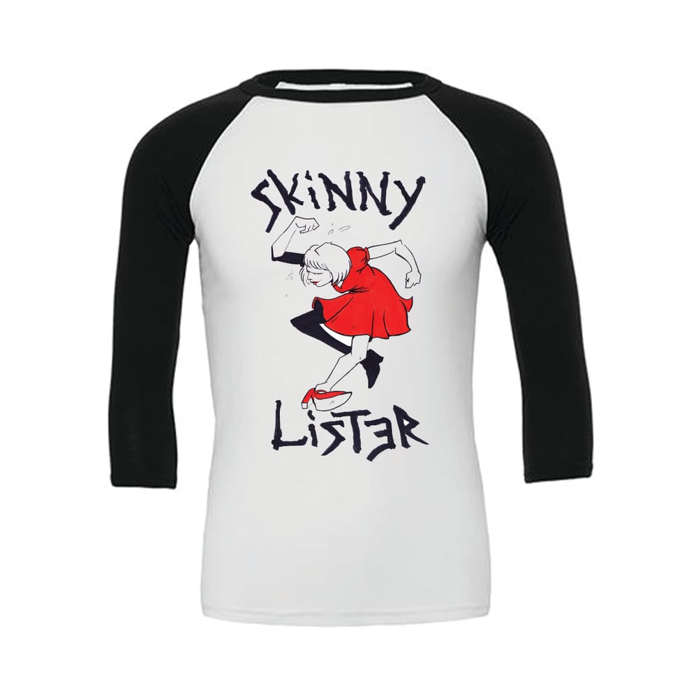 Image of LORNA PUNK ROCK AF BASEBALL TEE