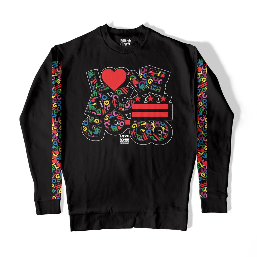 Image of LOVE DC GOGO Scramble Sweatshirt