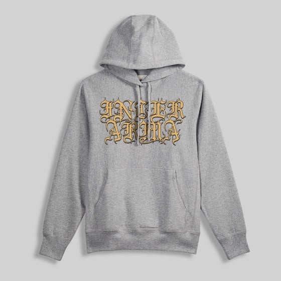 Image of ATHLETIC GRAY HARRISON NEW HEAVEN PULLOVER HOODIE