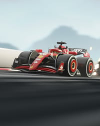 Image 4 of Red and Silver F1