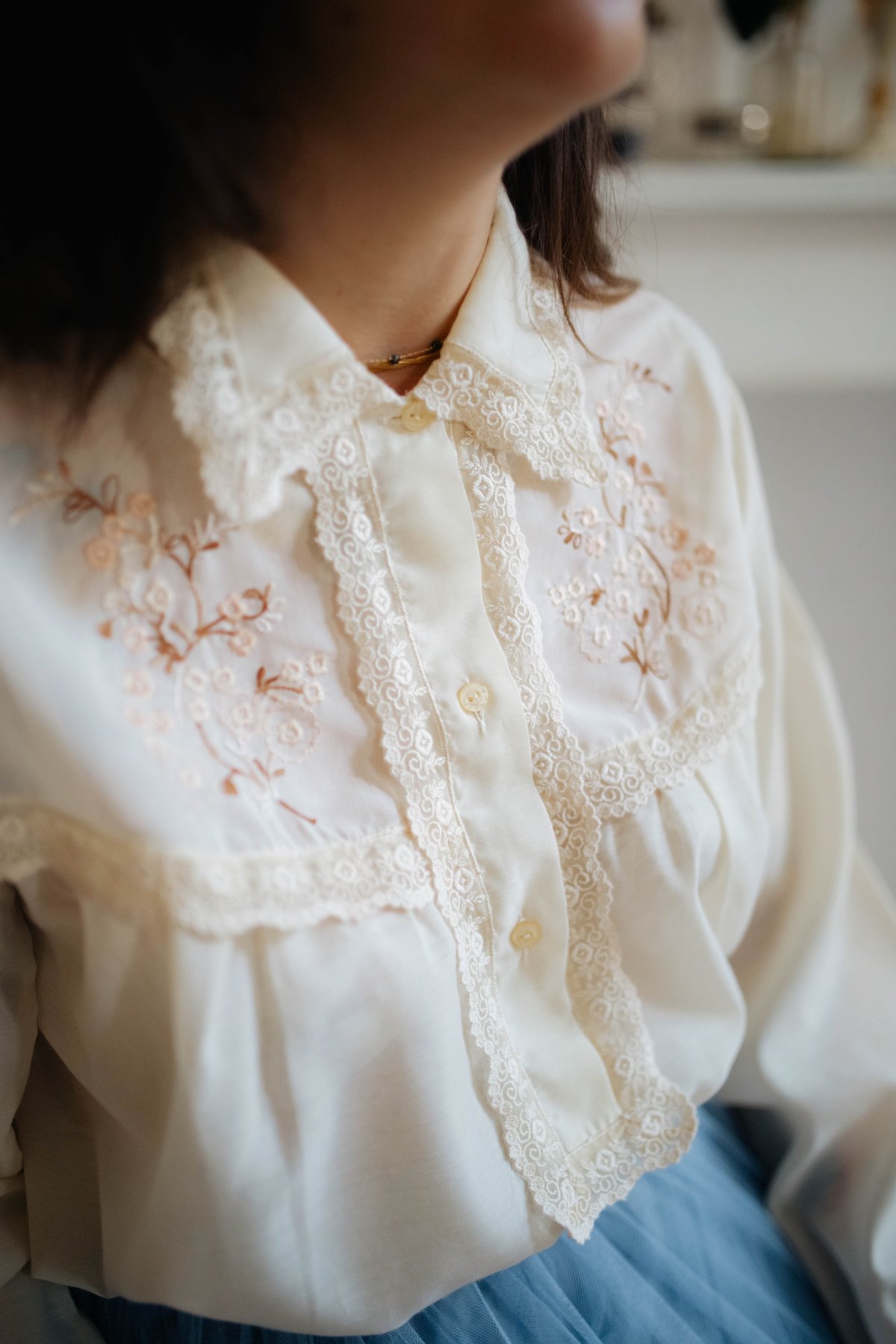 Image of Blouse ROMANTIC #7