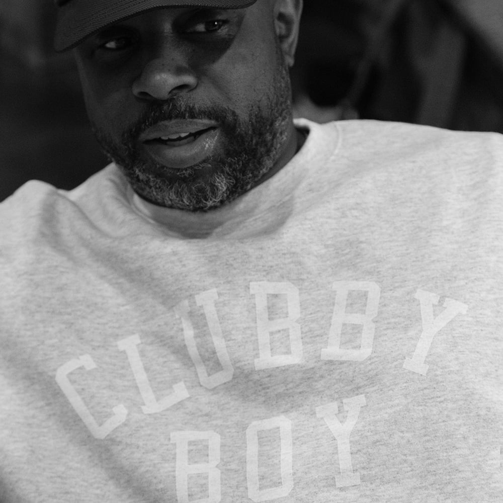 Image of Clubby Boy Silver Grey Crew