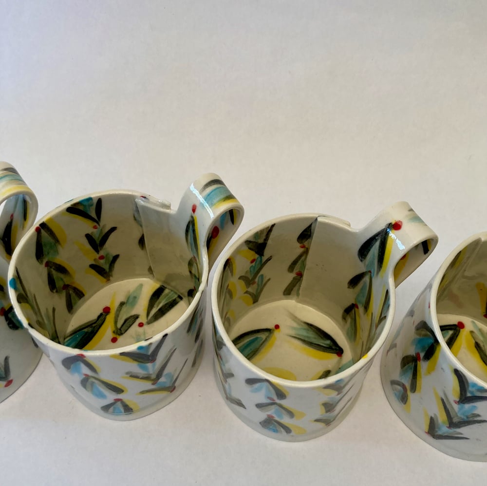 Image of Vase mug and small jug and  coffee cups