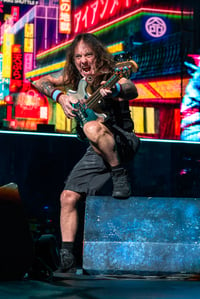 Steve Harris, Iron Maiden, Prudential Center, Future Past Tour, NJ, 2024