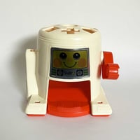 Image 1 of Robot boîte à formes Vulli stock neuf années 80