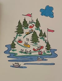 Sledding card
