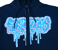 Image 2 of "Acid" Zip-Up Hoodies