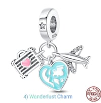 Image 5 of Traveler's Charms (real 925 Sterling Silver)