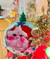 Pink tree and Ginger - ornament