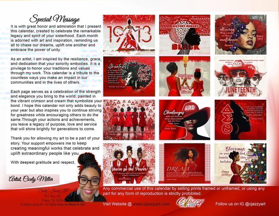 Image of DST Commemorative Calendar 2025