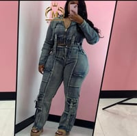 STRAP ME DENIM SET 