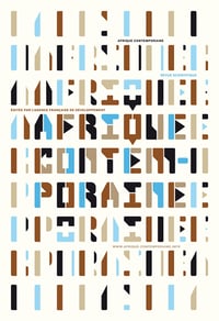 Image 4 of Afrique contemporaine | Affiche signée par Philippe Apeloig