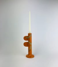 Image 4 of Orange candlestick holder