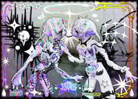 Image 4 of Split  Star Double Pin + Card