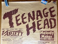 Image 3 of Teenage Head 1977 giant promo poster