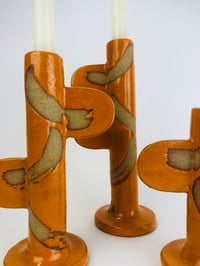 Image 5 of Orange candlestick holder