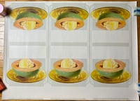 Image 1 of Ice Cream in Canteloupe advertising display