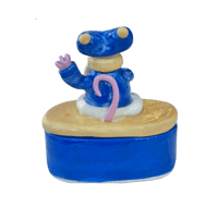 Image 3 of Blue Hat Winter Mouse