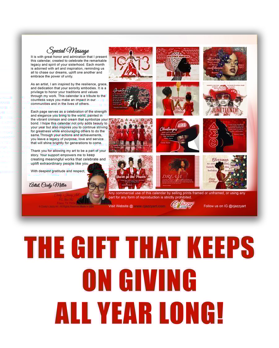 Image of DST Commemorative Calendar 2025