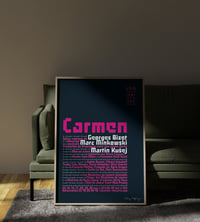 Image 1 of Carmen | Affiche signée par Philippe Apeloig