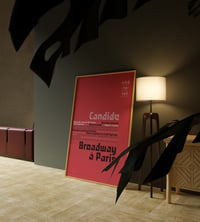 Image 1 of Candide | Affiche signée par Philippe Apeloig