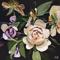 Image 1 of LAST ROSES ON ALMOST BLACK - GICLÉE PRINT