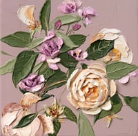 Image 1 of LAST ROSES ON DARKER PINK - GICLÉE PRINT