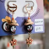 Handmade Earrings: Little Guys "Austin"