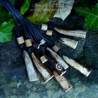 Image 3 of Deer Antler Spiral Pendants (PE1858)